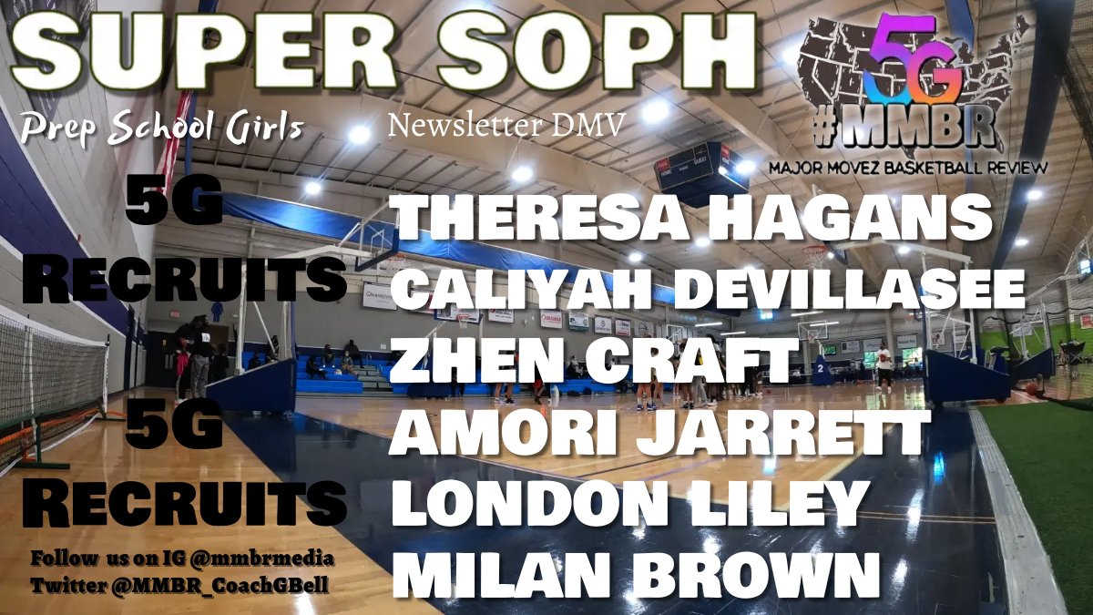 MMBR_CoachGBell's tweet photo. #MMBR Super Soph | DMV | Part 1
College Coaches these are a few of the Major Ballers in this Loaded Class @CraftZhen @lilbit_2025 @MilanBrown0 @LileyLondon @TeamTakeoverGBB @mdtigercoach00 @Coach1Nia @CoachKeilaSFU @CoachSRobinson @HagansTheresa https://t.co/egkLtn6LAe