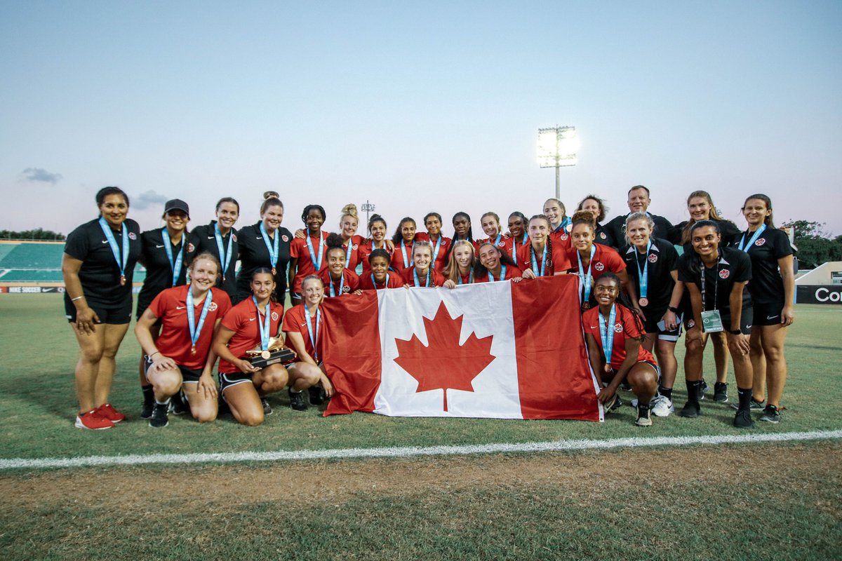 CANWNT's tweet photo. Canada Soccer have announced their squad for the upcoming U-17 Women’s Revelations Cup 🍁
The Revelations Cup will see Canada, Chile, Colombia, and Mexico compete in a round robin format to serve as preparation for the U-17 Women’s World Cup
MORE 🔗: https://t.co/NKiCKQMkTj https://t.co/DHIlxxEEaR