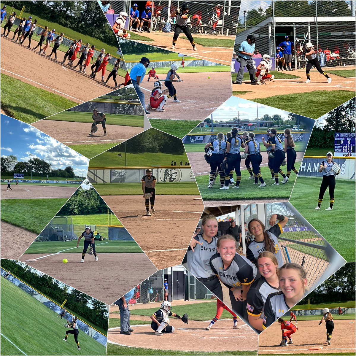 FHS Lady Hornets sure know how to get a tournament started!!! Our Hornets led off with a win, 12-0, against Wentzville’s North Point Grizzlies! With homerun #2 for the season hit by Brilee Ash!! Stay tuned, they play Palmyra’s Lady Panthers up next! #FultonProud <a href="/FPSActivities/">Fulton Activities</a>