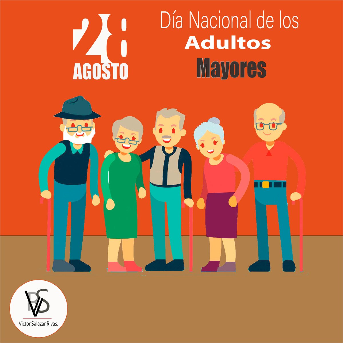 VicSalazarRivas's tweet photo. Para esos ejemplos de vida, contadores y portadores de grande historias y sabiduría.
Feliz Día para todos los Adultos Mayores.
#MVSR #DíaAdultosMayores https://t.co/UabewfqSSz