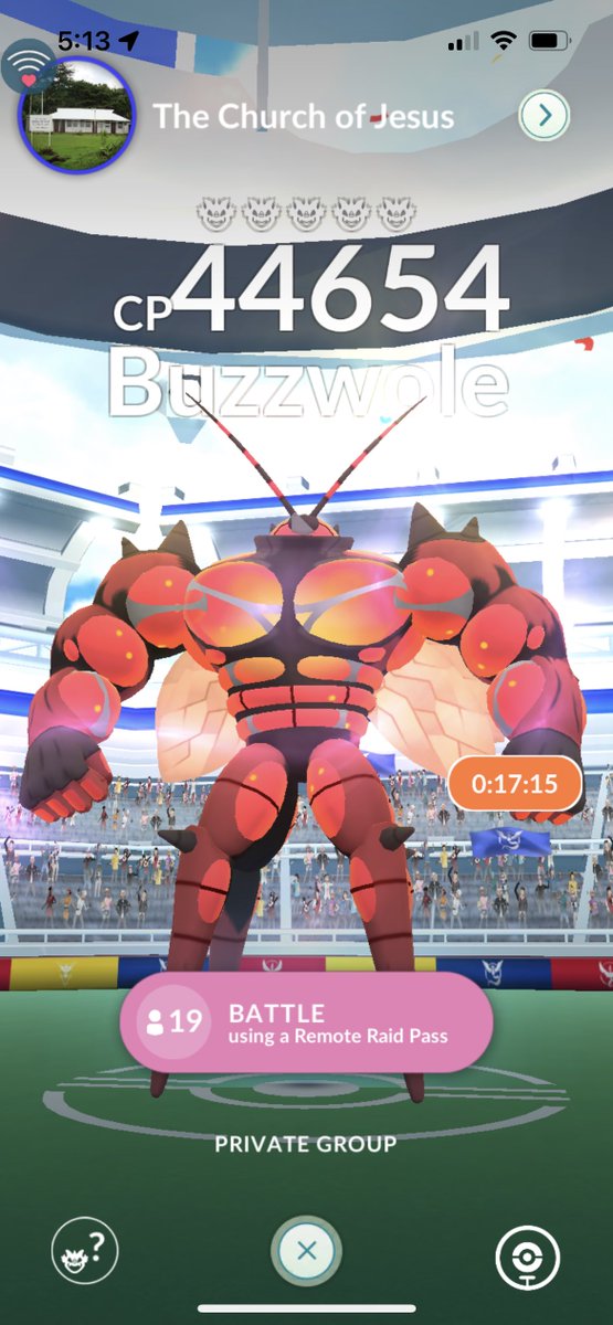 GaryThePlug's tweet photo. #Buzzswole has arrived to raids in Pokemon GO! https://t.co/nL2ZLDjBpW