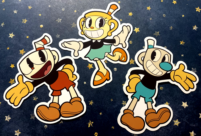 ms chalice - Cuphead And Mugman - Sticker