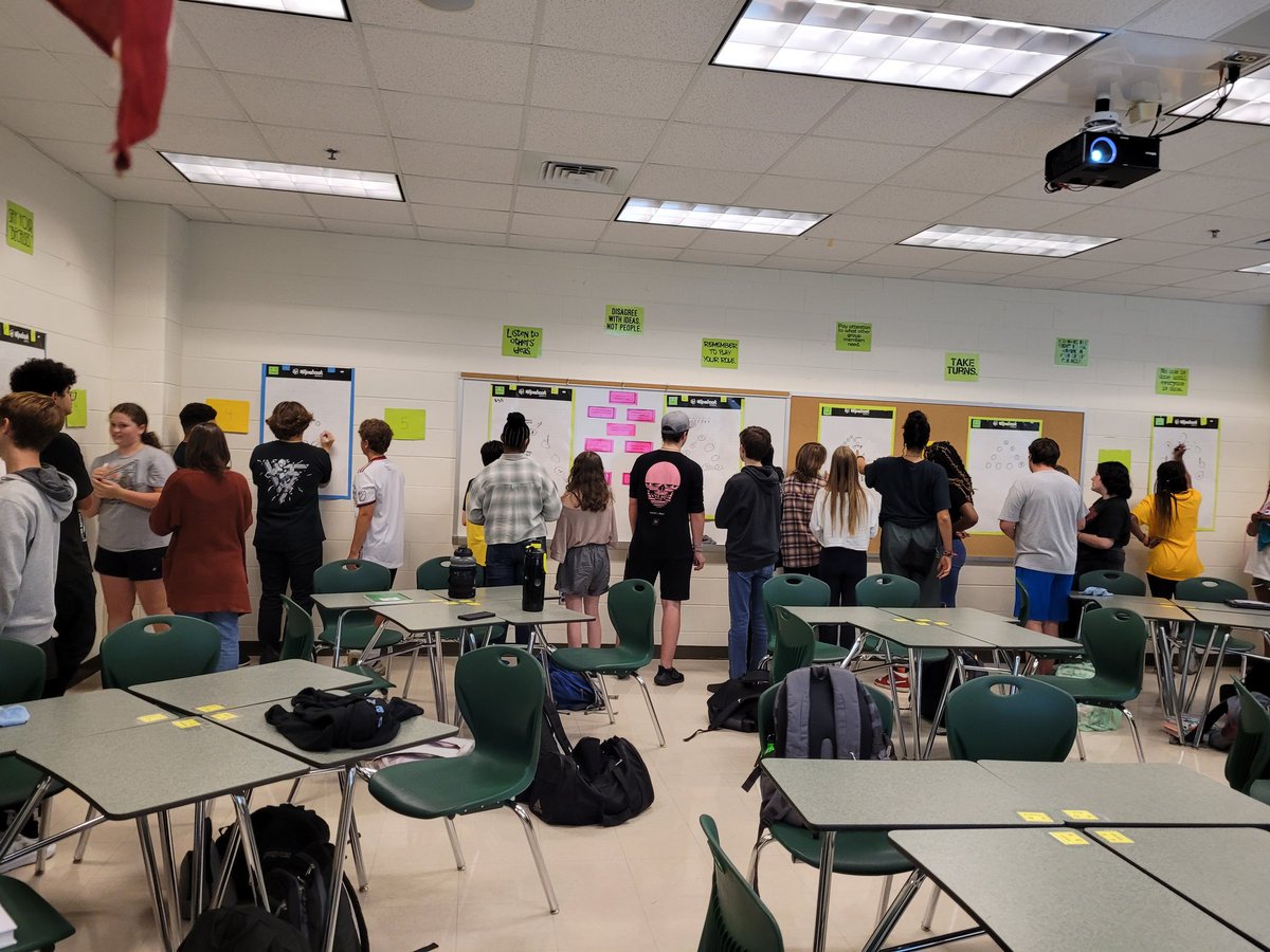 LizaCollinsMath's tweet photo. This first week was full of community building, problem solving, and teamwork! https://t.co/an1cYmhul3