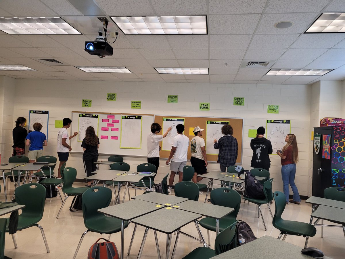 LizaCollinsMath's tweet photo. This first week was full of community building, problem solving, and teamwork! https://t.co/an1cYmhul3