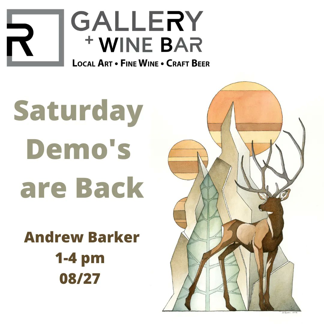 R Gallery + Wine Bar tweet media