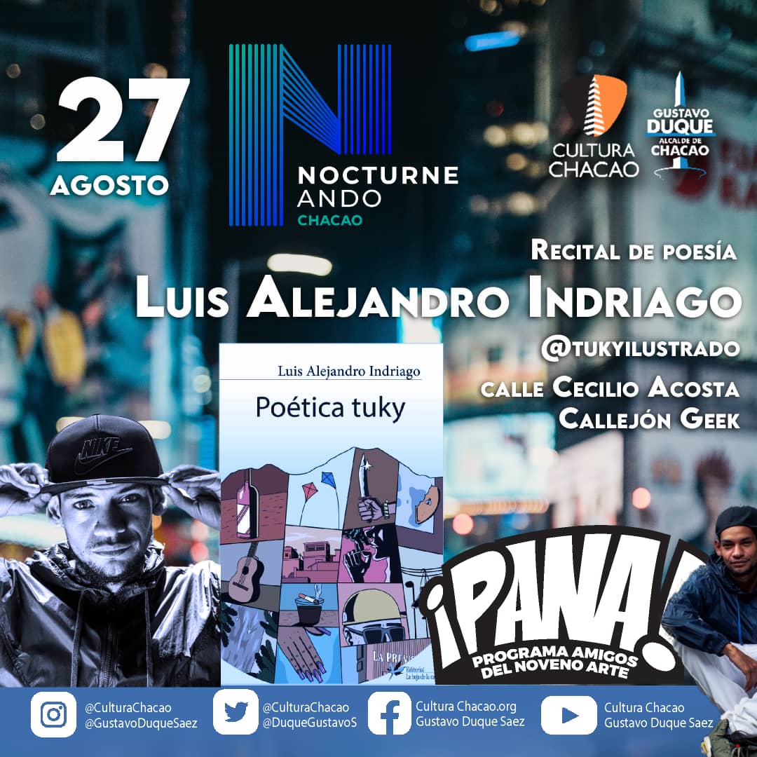PANAcomicVe's tweet photo. Ven a disfrutar de #Poesia de @TukyIlustrado quien nos presentara su Poética Tuky en #Nocturneando participa por #poesiatuky #poetica #ilustracion #arteSocial #Conferenciageek #ventadecomic #cosplay #articulosgeek #retocomic #comics #poesiadelacalle #recitalurbano #frestyle https://t.co/8wVKrwHw0p