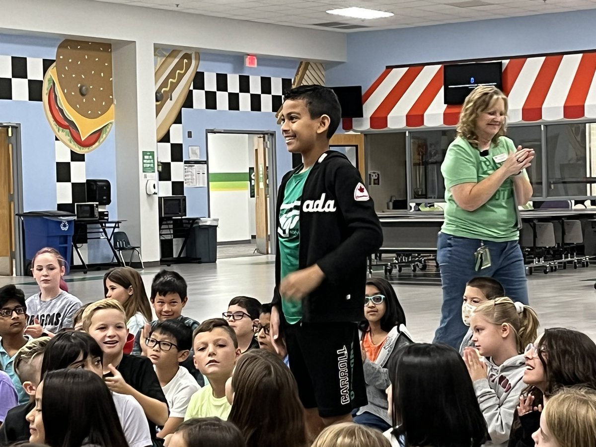 What a day to celebrate kindness! First, my teacher heart was bursting to have THREE of my kiddos be recognized at the Dragon Diamond kickoff this morning. Then one of those super students went on to win our first #keepthequote of the year! #inspireexcellence <a href="/Jack_D_Johnson/">Jack D. Johnson</a>