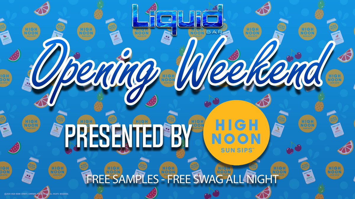 LiquidBarBG's tweet photo. come out tonight to hangout with the high noon reps! they will be passing out free samples and merch ! 

doors open at 9 with your other favorites being served up by 

@kzollweg44 
@MorganSnider__ 
@connellymaur 
@jcoressel1658 
@cordaromatt 
@connormccann32 
@makaylaaa18 https://t.co/wLne1a3wSa