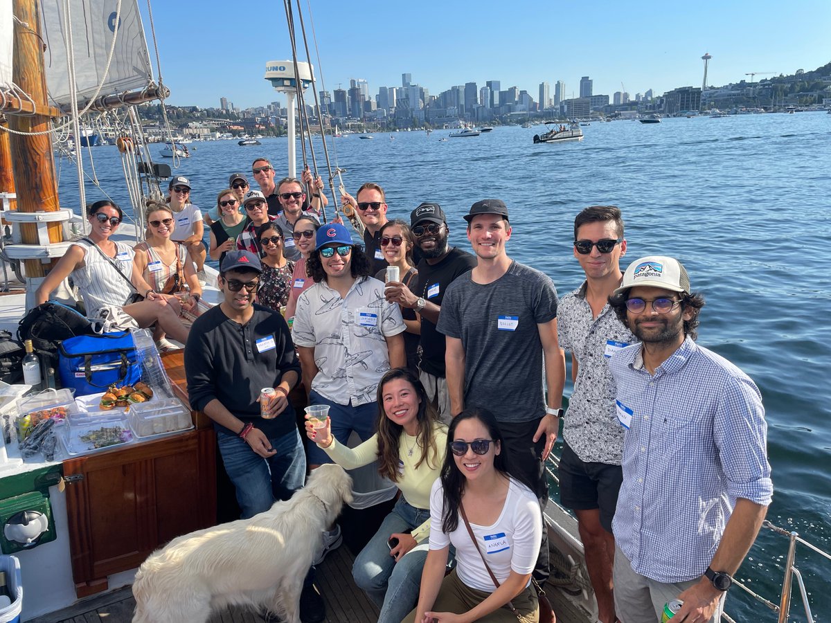 What an incredible afternoon on Seattle's Lake Union with this fun group of future founders and the <a href="/MadronaVL/">Madrona Venture Labs</a> team. Join us for the next one by applying to Leap: lnkd.in/g7ZYEB6H