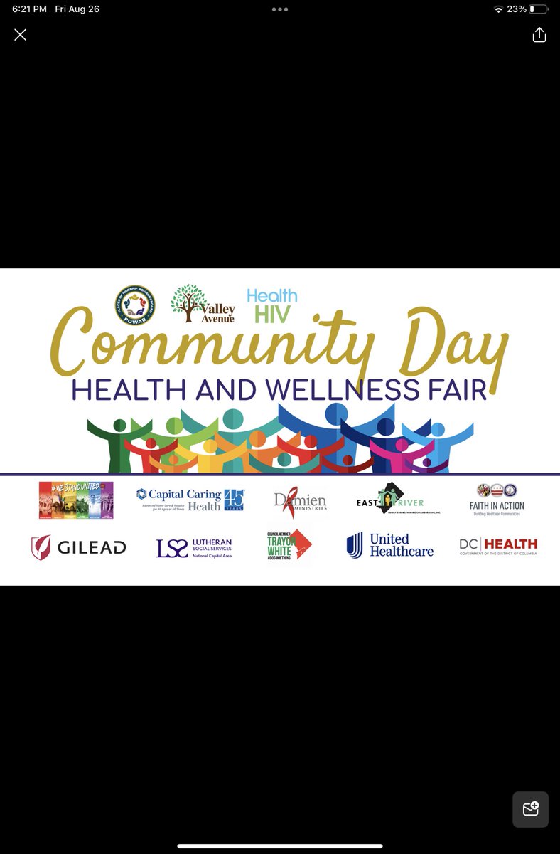 ERFSC (@erfsc) on Twitter photo Please join ERFSC East of the River Regional Socialization HUB for a Ward 8 Community Day Celebration at Oxon Run Park tomorrow 8/27/2022 from 2 pm to 6 pm. Bring the family! <a href="/trayonwhite/">CM Trayon White</a> <a href="/UHC/">UnitedHealthcare</a> <a href="/_DCHealth/">DC Health</a> Please join ERFSC East of the River Regional Socialization HUB for a Ward 8 Community Day Celebration at Oxon Run Park tomorrow 8/27/2022 from 2 pm to 6 pm. Bring the family! <a href="/trayonwhite/">CM Trayon White</a> <a href="/UHC/">UnitedHealthcare</a> <a href="/_DCHealth/">DC Health</a>