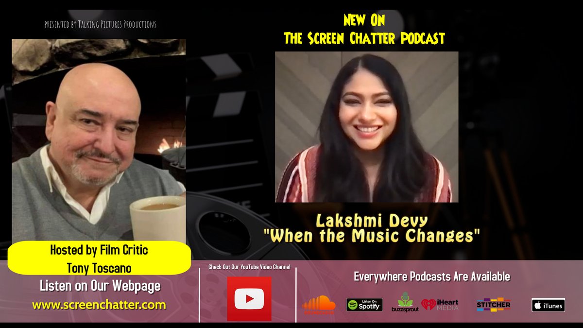 TalkingPictures's tweet photo. Talking Pictures TV
#Writer / #Director & #Star #LakshmiDevy discusses her new dramatic film #WhentheMusicChanges, focusing on #mental & #physical abuse silently suffered by women.
#Celebrity #interview #ScreenChatter
@lakshmidevyNYC
Click to Watch --->https://t.co/EGadroWC3B https://t.co/oYnlDRE1cY