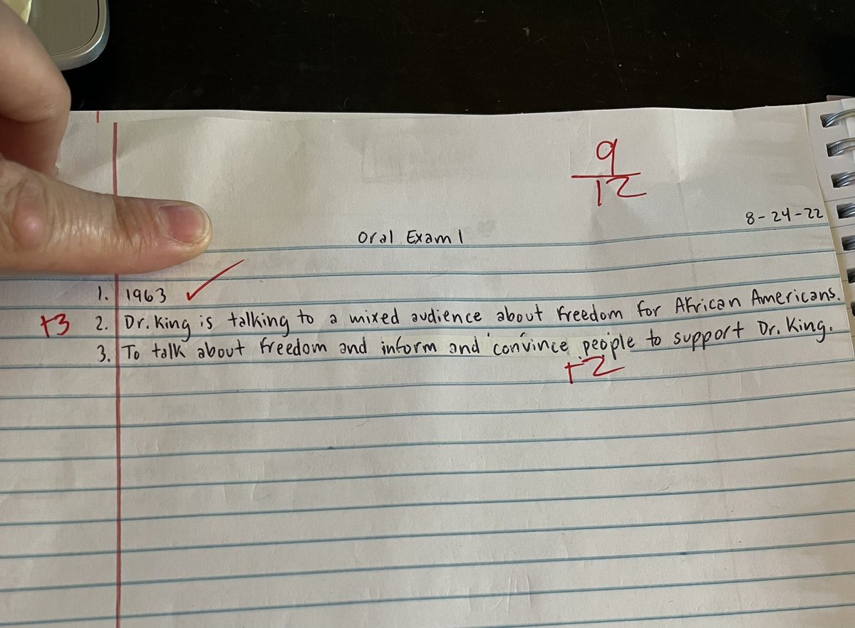 MxRJ611's tweet photo. Why is it so hard for teachers to use clear grading, and to use assessment as communication? How does this equal 9?
Reason #IveLostCount why my colleagues annoy the everloving life out of me https://t.co/799jXT3VjX