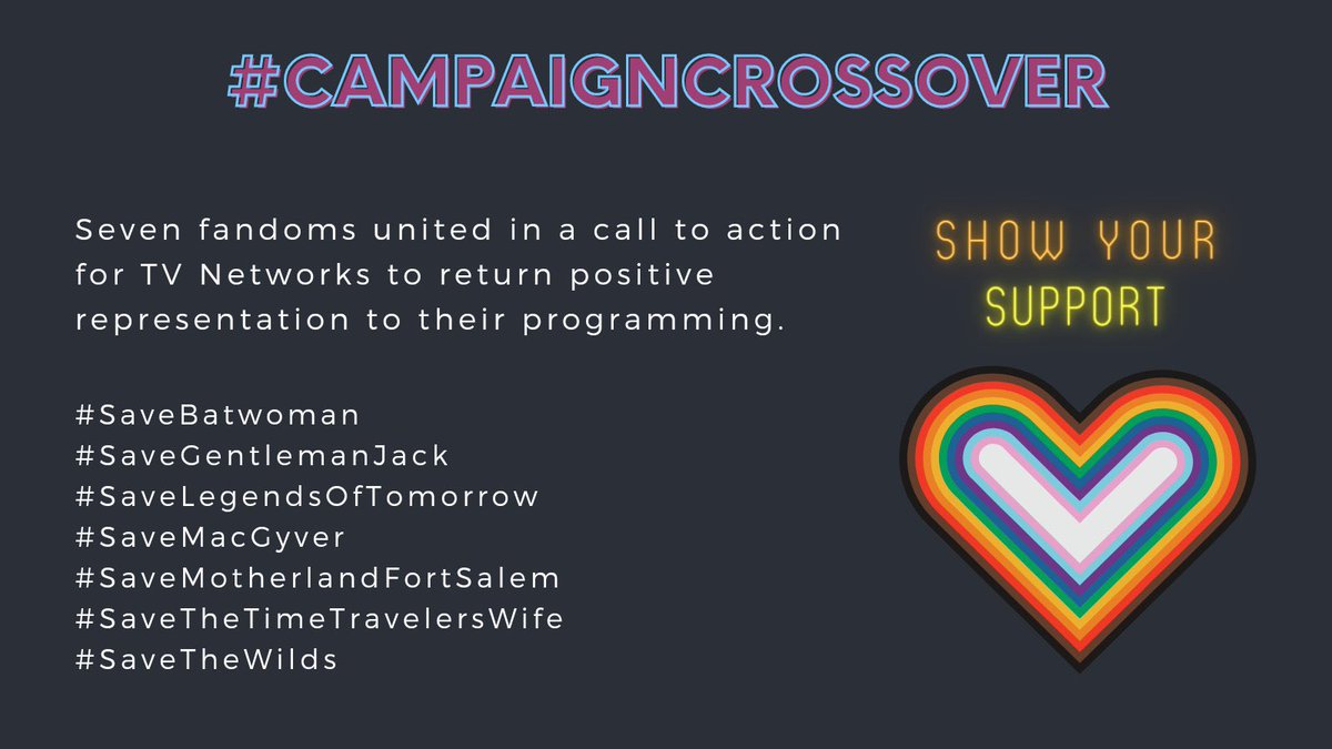 SaveBatwoman's tweet photo. Please remember to support the #CampaignCrossover because #RepresentationMatters #SaveBatwoman
https://t.co/cpGLQlTakE
https://t.co/5Q8xyrYCw1…
https://t.co/MtdIUvFYYW…
https://t.co/WW02HpBGXX…
https://t.co/TweNUqdQU6…
https://t.co/Xhfch7BroE…
https://t.co/4a1thcW9hs… https://t.co/m7SsmtvhvV