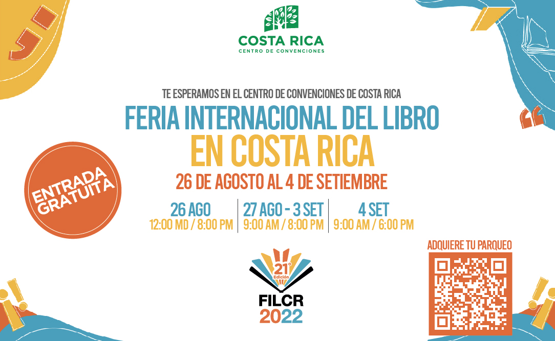 ¡Hoy y hasta el 4 de setiembre, podrás vivir la magia, misterio y hasta poesía que te trae la Feria Internacional del  📚Libro!✨Así que si sos amante de la lectura, alistate y disponete a disfrutar en nuestro recinto. Recordá adquirir tu espacio de parqueo