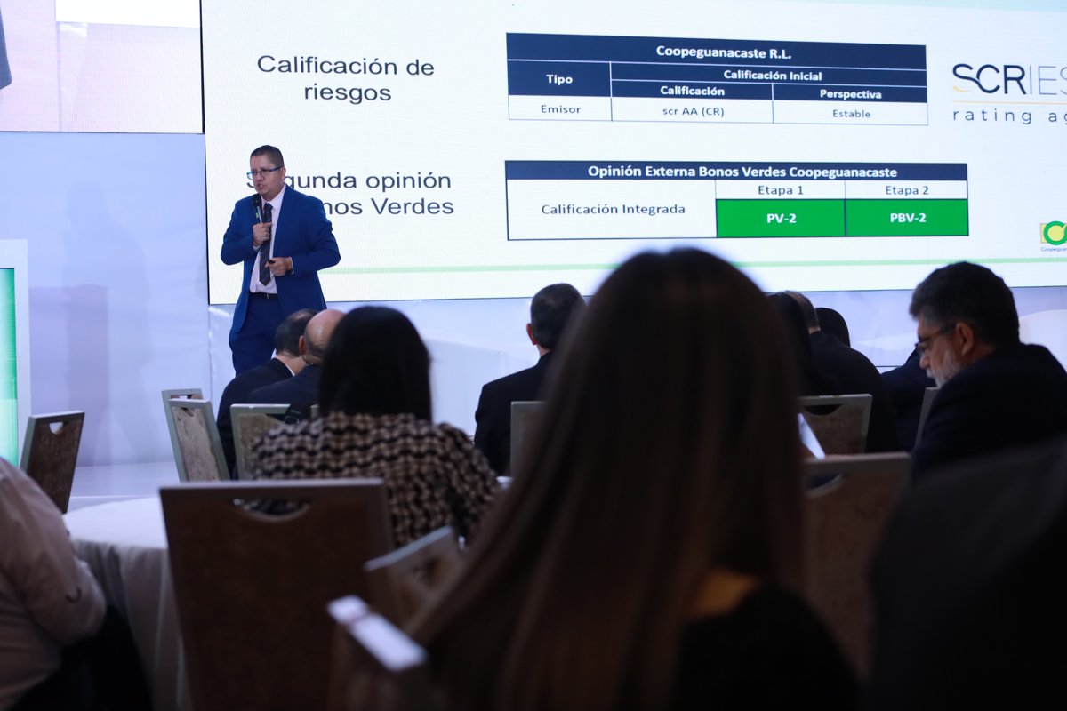 LatinexBolsa's tweet photo. El Sr. Gerardo Araya Naranjo, Subgerente General de @COOPEGUANACASTE, emisor de @BolsaCR, realizó su ponencia como expositor del principal evento de negocios bursátiles de la región #FIMVA2022 

#Latinex #CostaRica #Coopeguanacaste #Panama #FIMVA #AMERCA https://t.co/8QUSDwQBrP