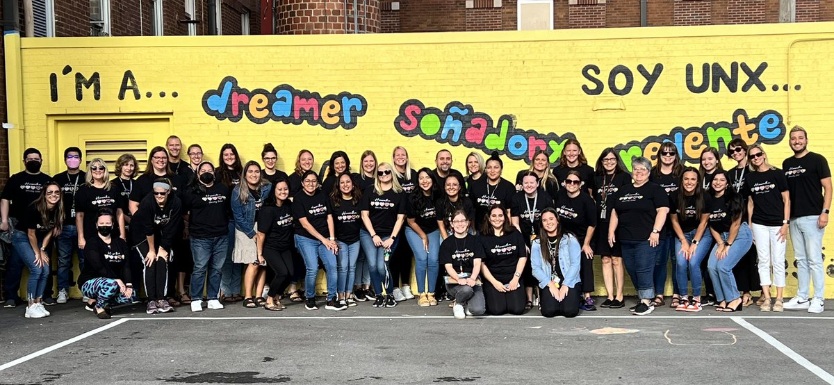 Mr_JGonzalez's tweet photo. The @HiawathaSchool Staff is ready for an awesome school year!! #HiawathaPride #OrgulloHiawatha https://t.co/T6tViZTmeE