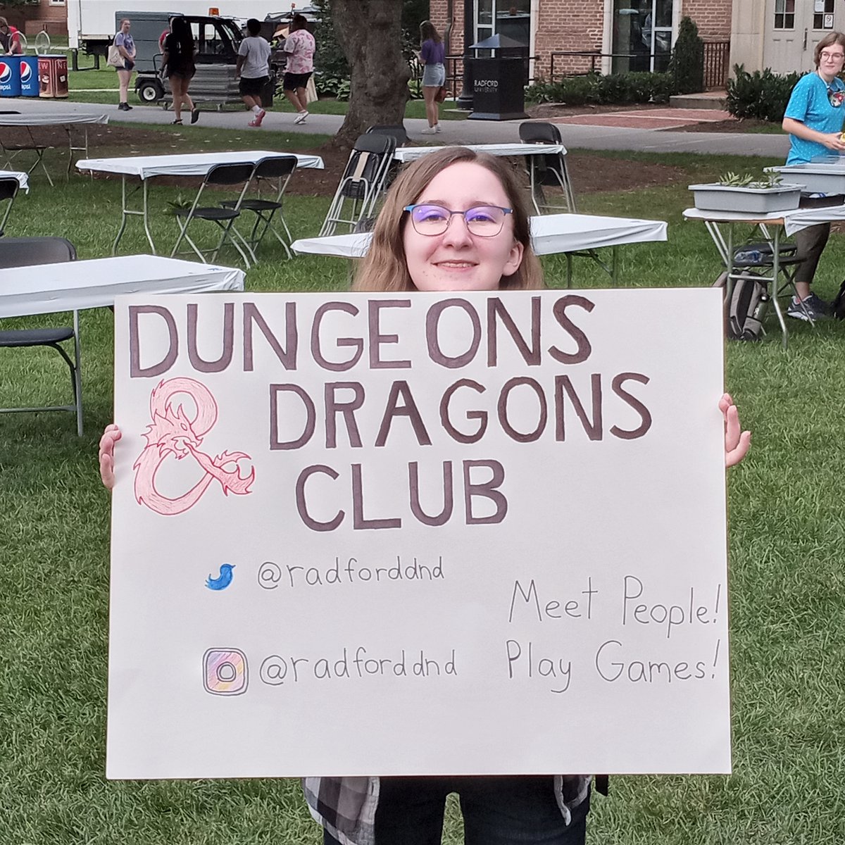 radforddnd's tweet photo. Club Fair went great! Thanks to everyone that showed up! https://t.co/bONMTAfenT