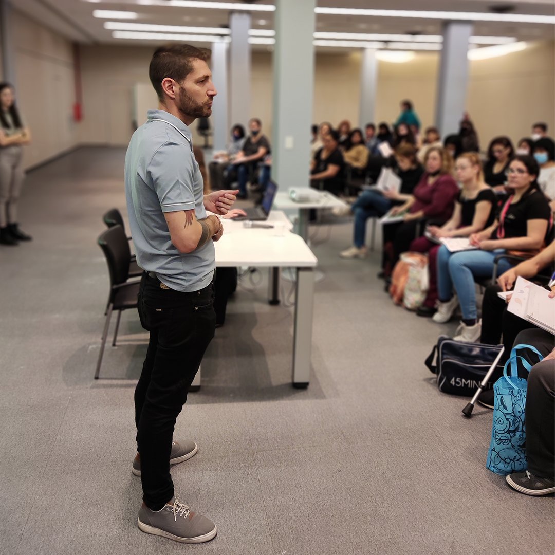 copidisba's tweet photo. Hoy realizamos el lanzamiento de la Capacitación de #APVI para Personas con Discapacidad. El objetivo de esta capacitación es otorgar herramientas que promocionen la autonomía individual y la autodeterminación de las personas con discapacidad https://t.co/zqR13M9j2g