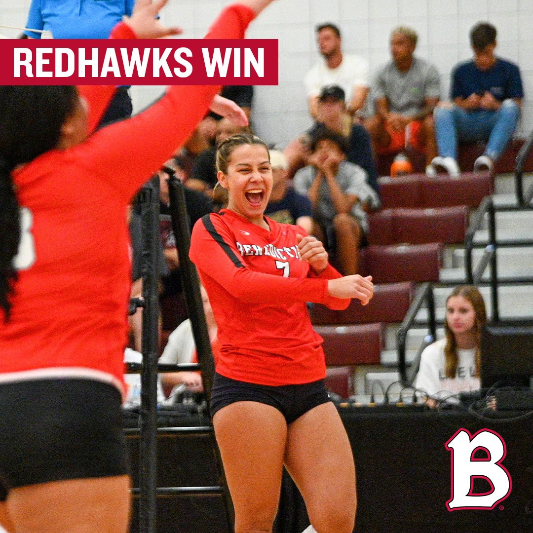 Mesa_Redhawks's tweet photo. W🏐: Redhawks take down Hope International in five!

BENU - 25, 25, 20, 20, 15
HIU - 23, 12, 25, 25, 8

#GoRedhawks https://t.co/pZG2fZ3CIc