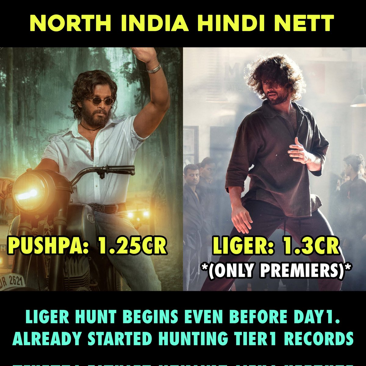 The___vardhan's tweet photo. The 1.3cr ROD for the critics 🤙🔥🤙🔥
#iSupportLIGER #Liger #LigerHuntBegins #WaatLagaDenge #vdksolidcomeback #VijayDevarakonda https://t.co/UgZM7klzKn