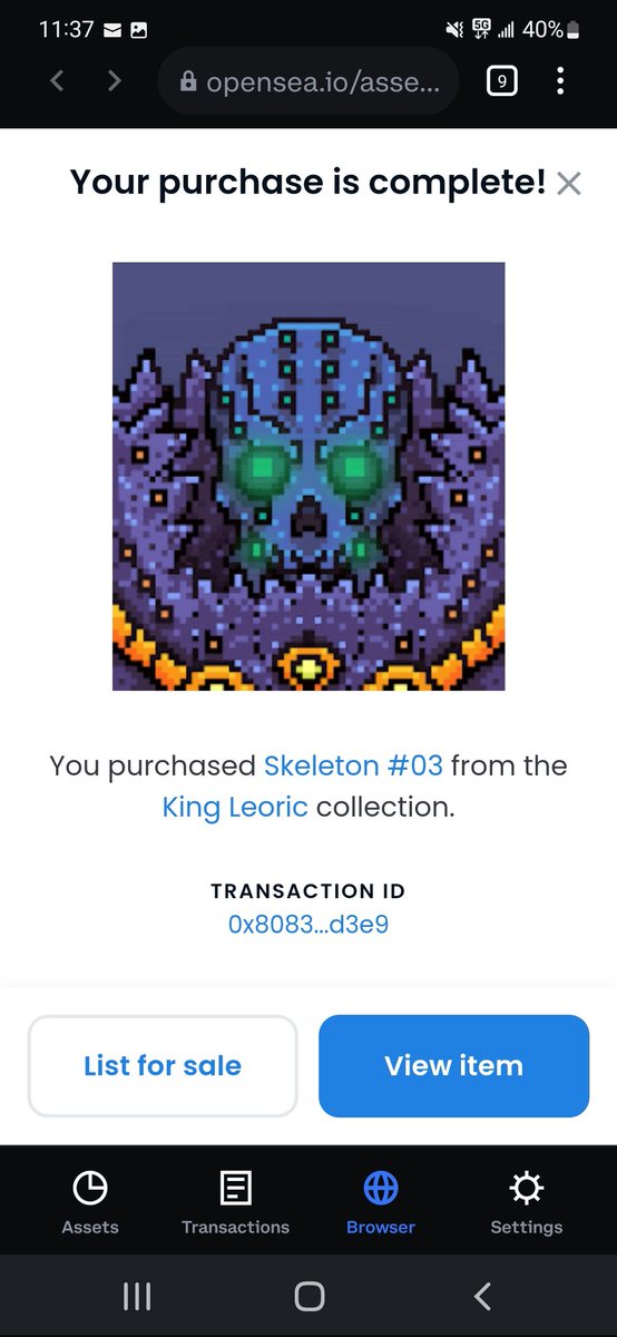 FhsSdq's tweet photo. 🔥  I love buying #PolygonNFTs
I have answered your call 
@kingleoric_nft! #NFTsales 
#nft #NFTCommunity https://t.co/7w7TD1X8fK