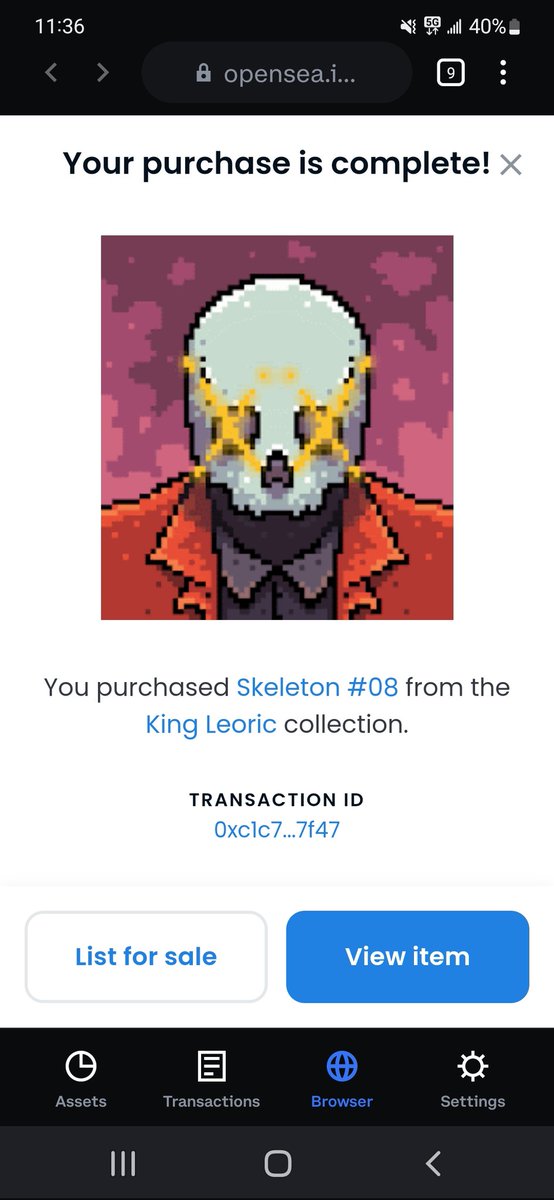 FhsSdq's tweet photo. 🔥  I love buying #PolygonNFTs
I have answered your call 
@kingleoric_nft! #NFTsales 
#nft #NFTCommunity https://t.co/7w7TD1X8fK