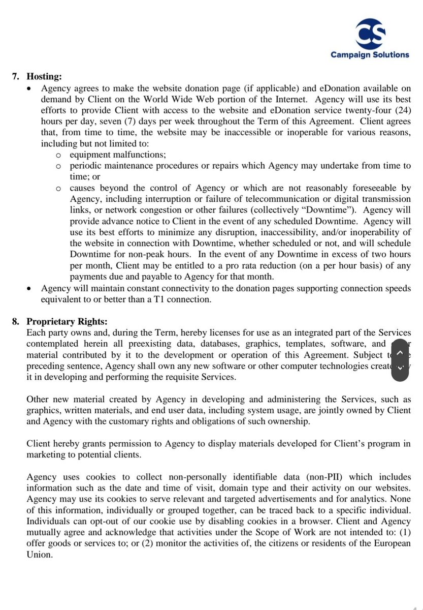 .. and CS/Winning Tuesday's contract was REJECTED during the 1st recall but after Vandenberg et al took over they handed a contract to do it over to these ppl. Read it and get nauseous