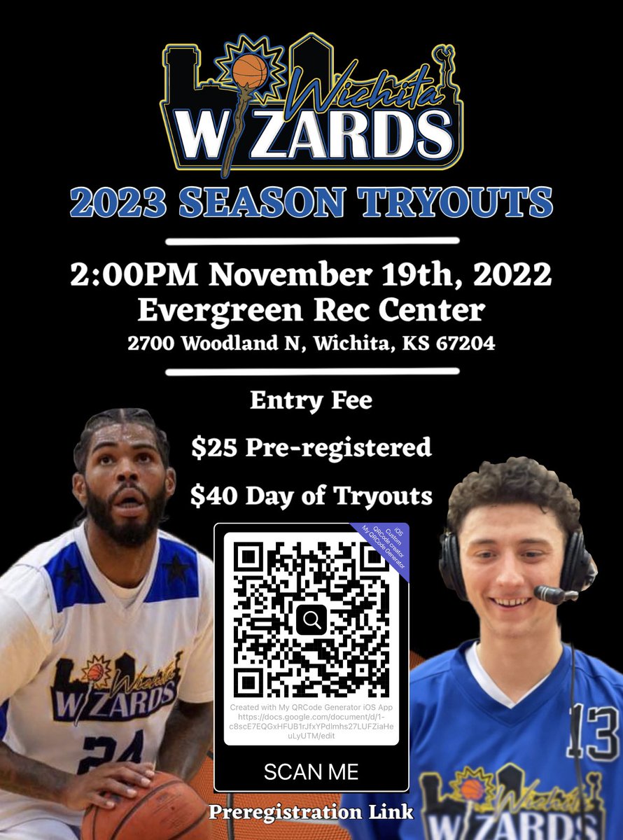 OFFICIAL WIZARDS TRYOUTS! Save the date!