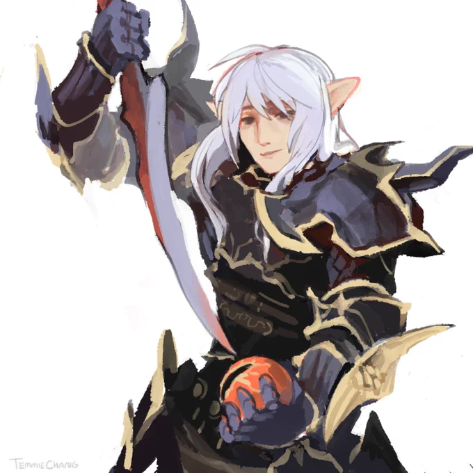 drew an estinien (ffxiv) 