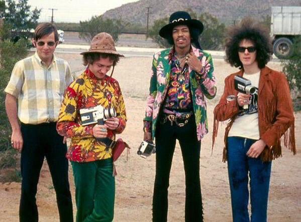 crockpics's tweet photo. The Jimi Hendrix Experience in Arizona, 1968 https://t.co/0Pk7oX7lex