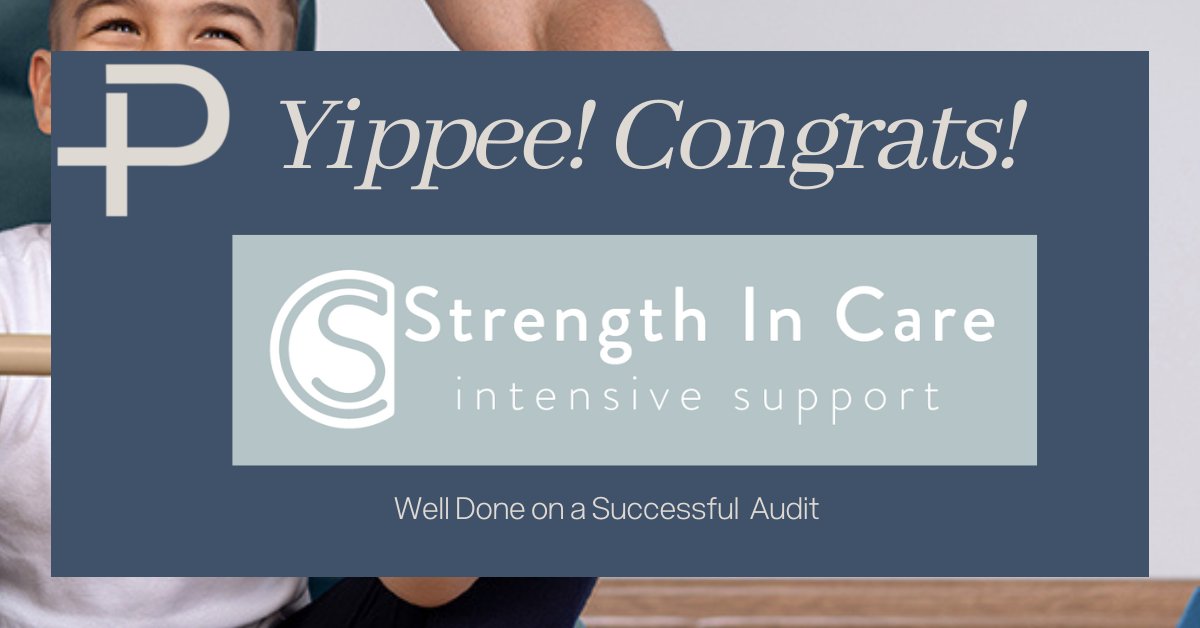 PROVIDERplus's tweet image. Please join us in Congratulating Strength in Care in a successful audit. We are so glad you were able to support you.