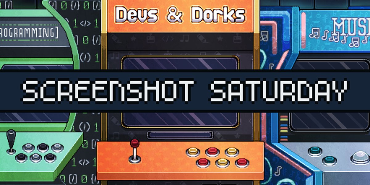 devsanddorks's tweet photo. It’s #ScreenshotSaturday 

Show us your #indiegame! 🕹

Help boost this thread!
❤️ Give us a like!
🔁 Retweet so more people see!
⬇️ Look at the amazing games below!

Join Devs &amp; Dorks #Discord! Link and info below.

#gamedev #indiedev #solodev #gaming https://t.co/7PMYj8XQ04