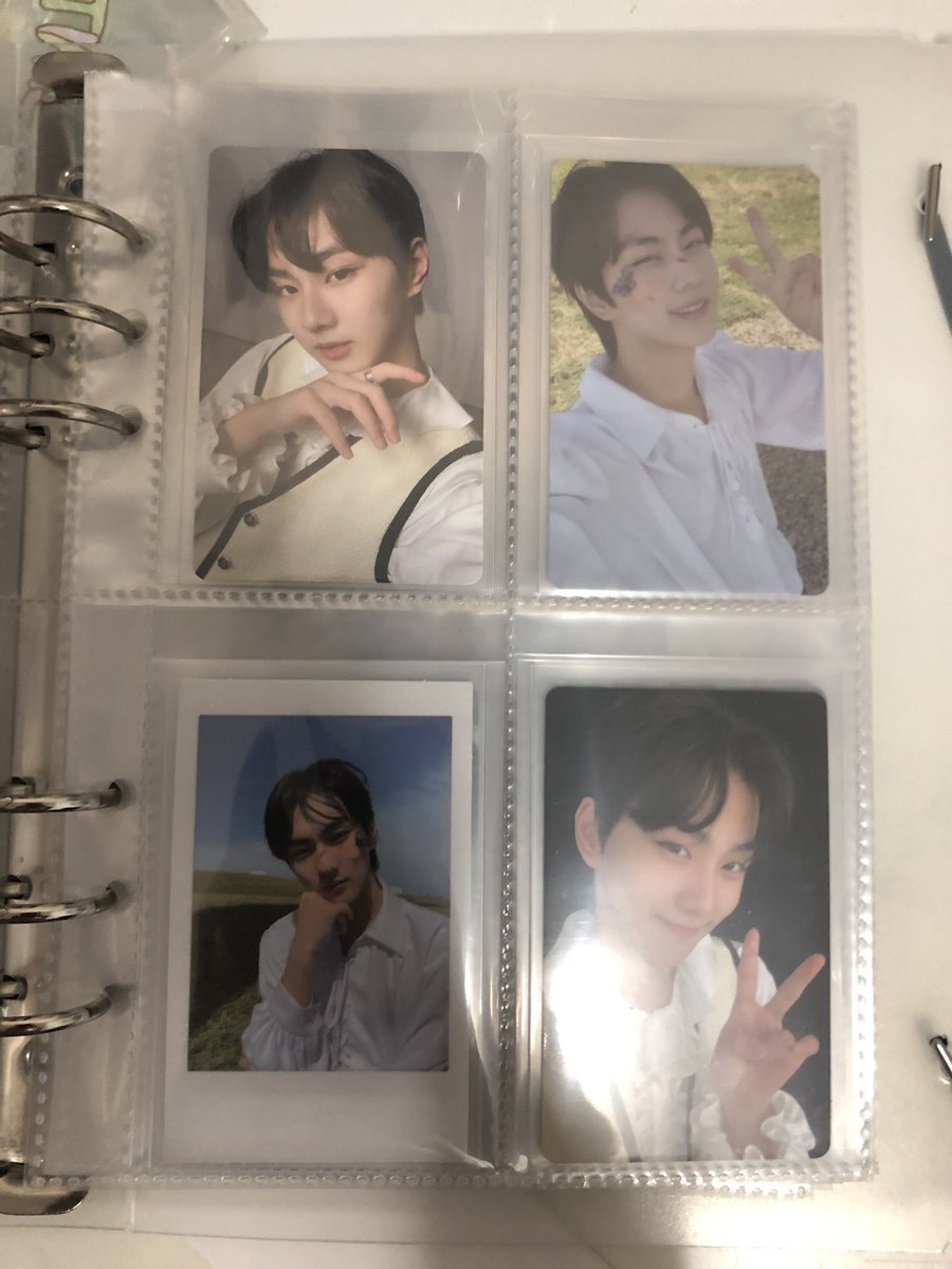 jongjongshop_'s tweet photo. มีใครสนใจใบไหนมั้ยคะ dm มาสอบถามราคาได้ค่า #ตลาดนัดENHYPEN https://t.co/sorh4f8ME5