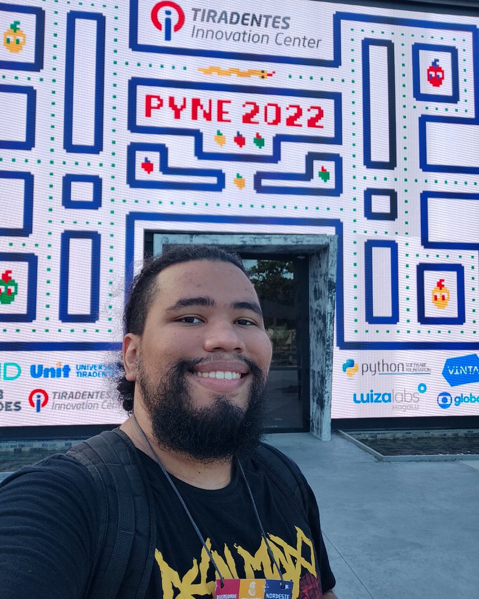 pybetim's tweet image. Feliz demais por ter sobrevivido ao inferno que foi os últimos anos e poder tá aqui mais uma vez. ❤️
#PythonNordeste