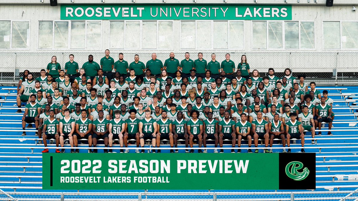 Lakers to Open 2022 Football Season on the Road Versus Mayville State
Season Preview: bit.ly/3CEW5CG
<a href="/RULAKERFB/">Roosevelt University Football</a> <a href="/RooseveltU/">Roosevelt University</a>