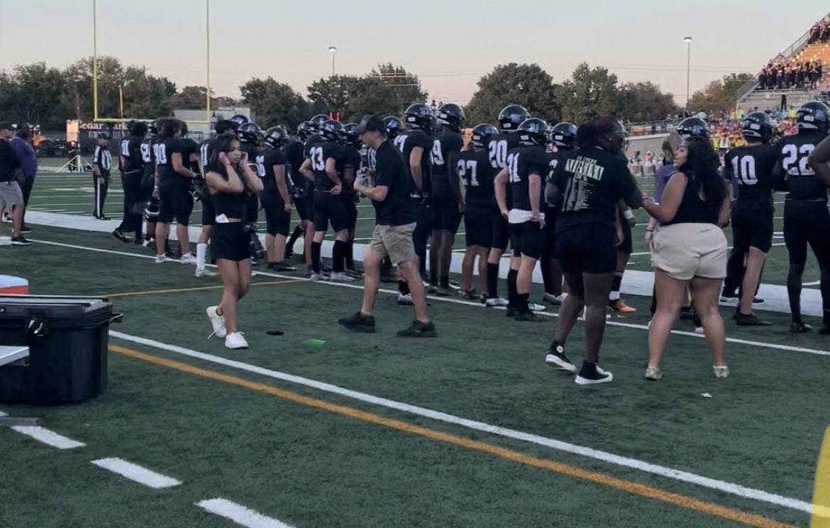 Did you CR Band?!! Did you CR Cheer?!! Did you CR Football team?!! Did you CR Royalty Dance?!! Did you see <a href="/CedarRidgeHigh/">CRHS</a> tonight?!! That’s how you start a season together!! #WeAreCR