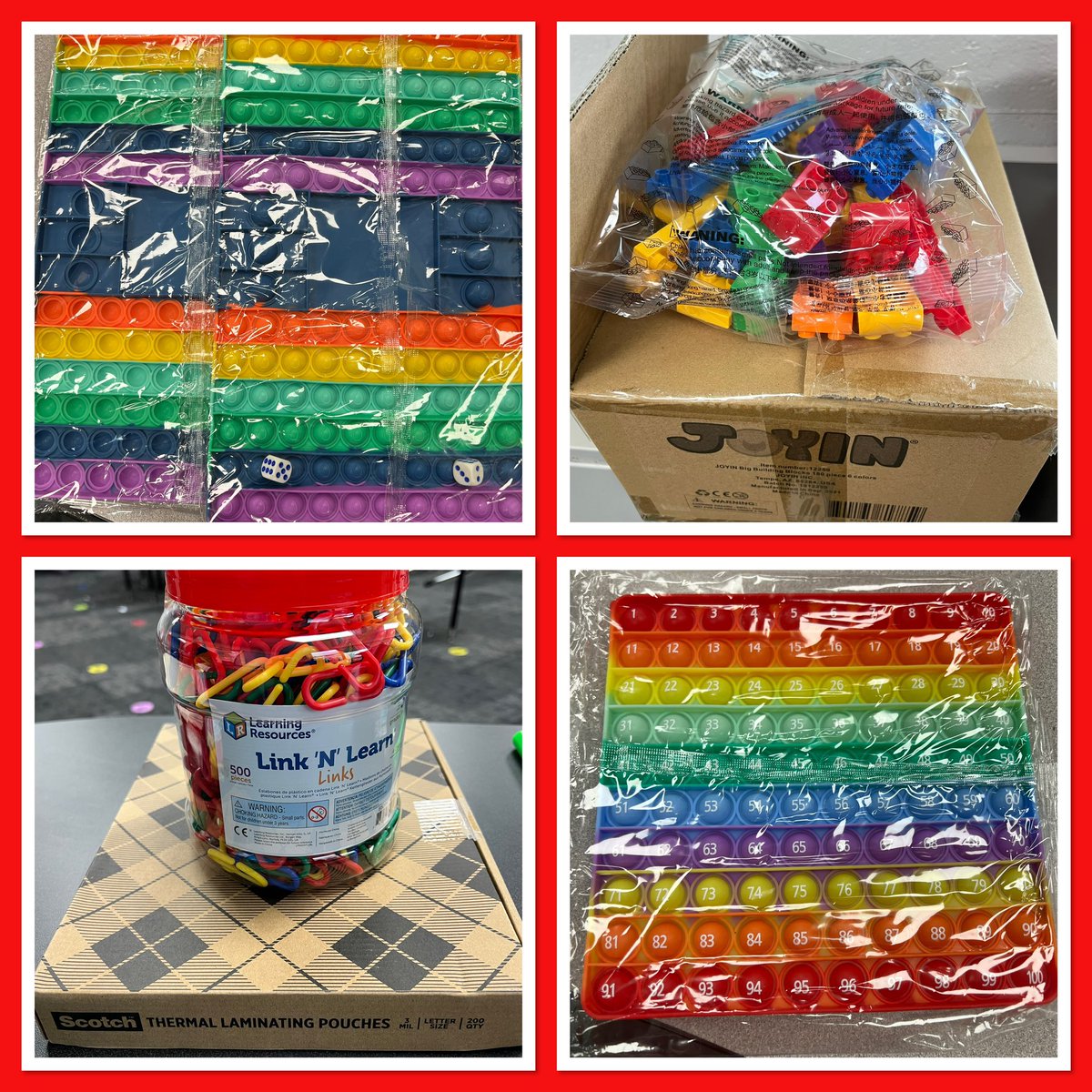 ArthurLES_K's tweet photo. My students and I are so blessed to receive more gifts for our classroom.❤️ I would like to thank Gibson’s Grace for the pop its and treats. I do not know who the other gifts were from but thank you so much.  I would love to know who sent them. ❤️ https://t.co/bxFMhiiy70 https://t.co/swxotTFChG