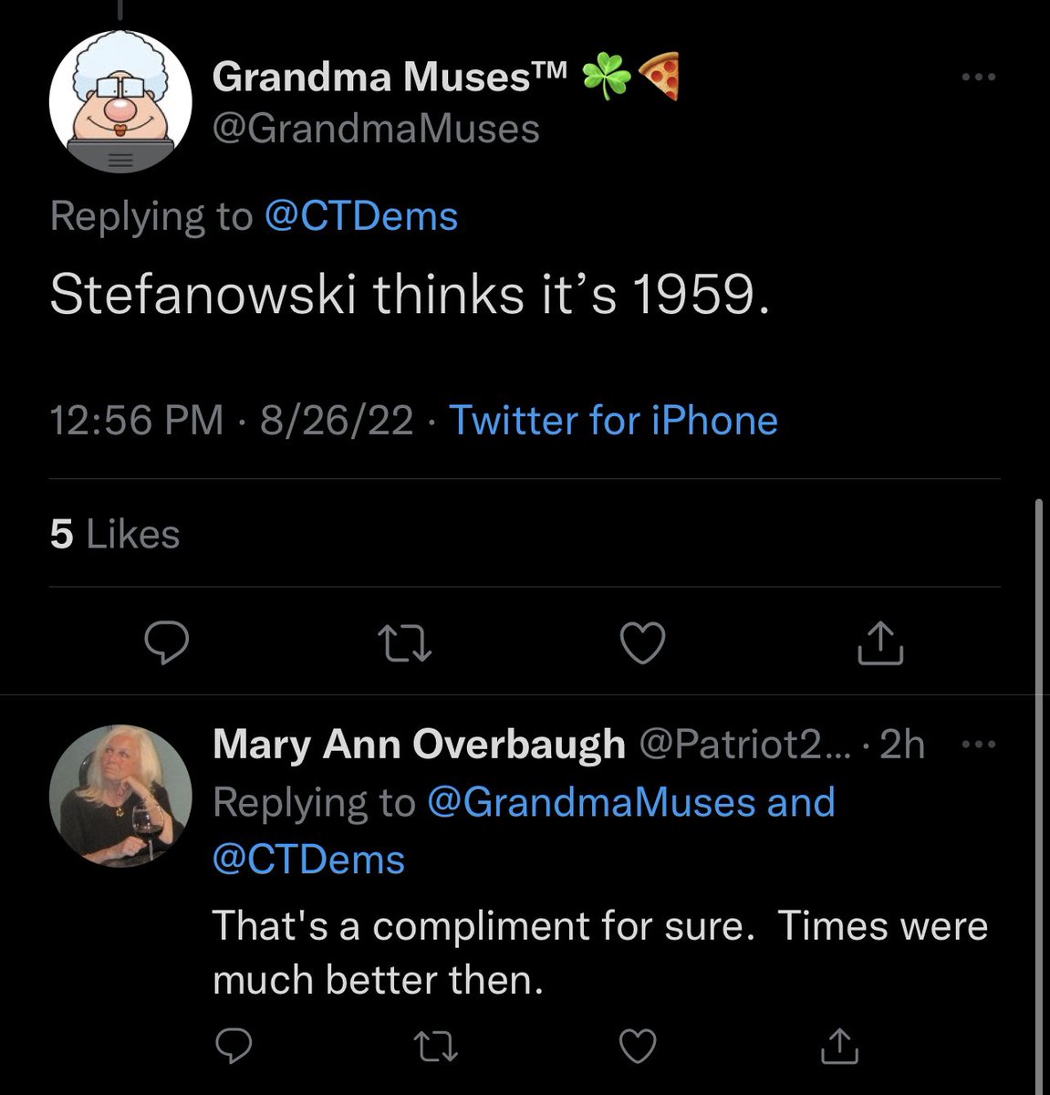 ctblogger's tweet photo. Stefanowski and Alex Jones fan club member is missing the days of Jim Crow #youcannotmakethisup #notyourfathersCTGOP https://t.co/S1Gmw0F7Pc