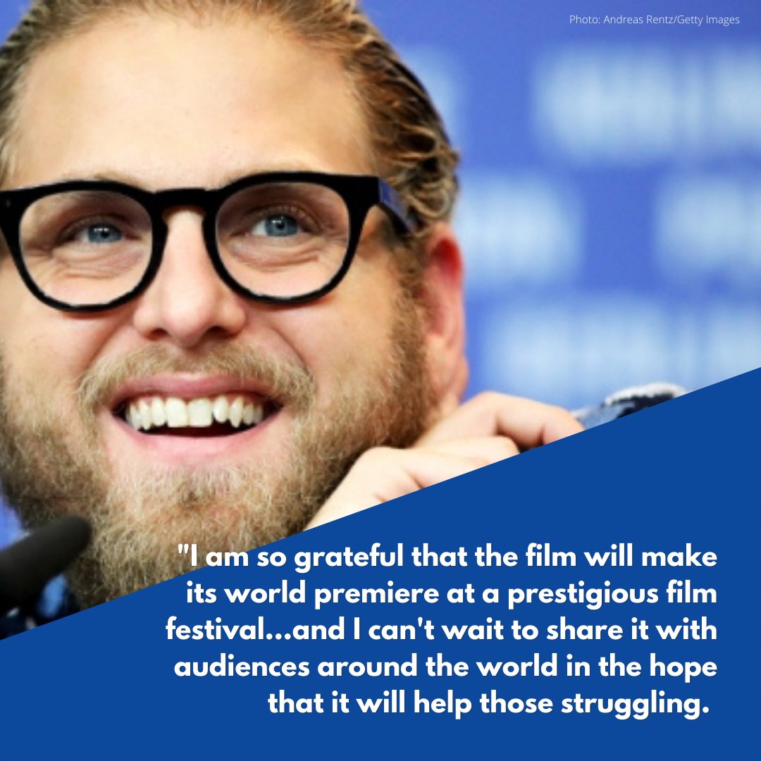 NAMIDavidsonCo's tweet photo. After finishing his documentary "Stutz," which features his journey with a therapist, actor Jonah Hill won't be promoting his films as a result of the progressive worsening of anxiety attacks involving media appearances and public-facing events. https://t.co/PMsTEyd8Mh