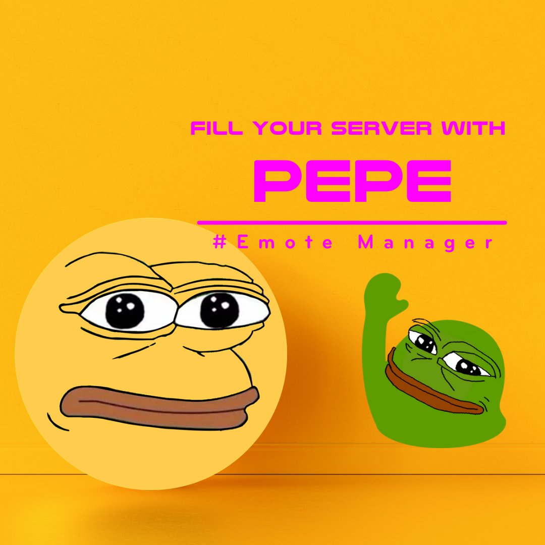 EmoteManager's tweet photo. If you don't believe "Pepe Is Life" , Do you even have one?  Join us, And use #EmoteManager to add an array of Pepe emotes to your server :)) https://t.co/SxiMGpcsVa