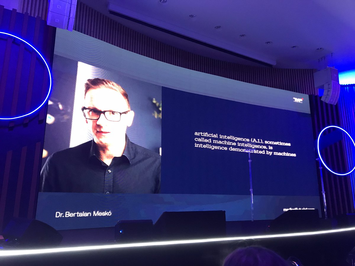 carogomezmartin's tweet photo. La medicina del futuro ya está entre nosotros!
La Inteligencia Artificial #AI nos permite automatizar y agilizar procesos y nos da más tiempo para lo que las máquinas no puede hacer como relacionarnos con nuestros pacientes con empatía. #DOLSummit @novonordisk @Berci https://t.co/BgDMjg4KbB