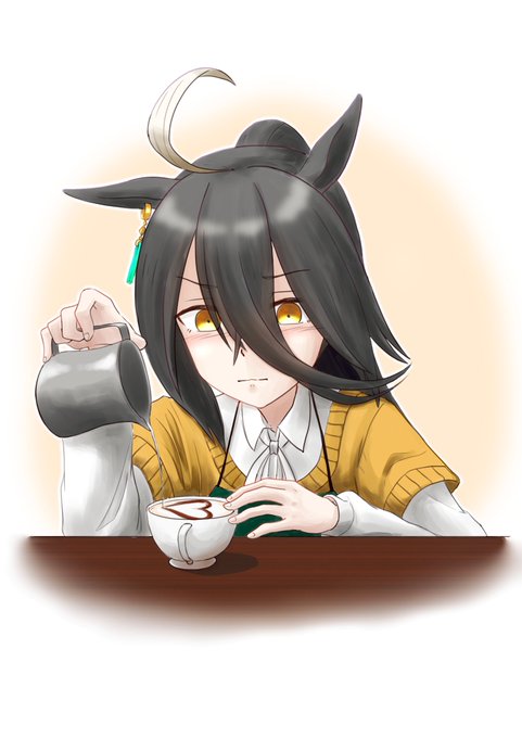 #ウマ娘#マンハッタンカフェ器用でも不器用でいいよね。 