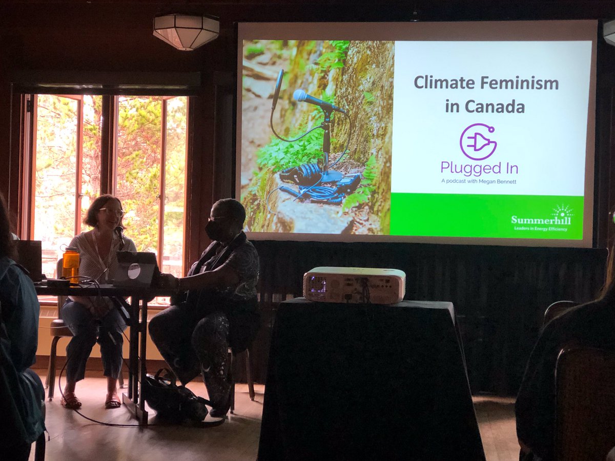 So grateful to the <a href="/aceeedc/">ACEEE</a> #summerstudy22 Equity Panel 13 moderators Jackie Patterson and Jennifer Somers for creating space for a podcast 🎧 presentation on #climatefeminism. 

open.spotify.com/episode/4EhMN8…