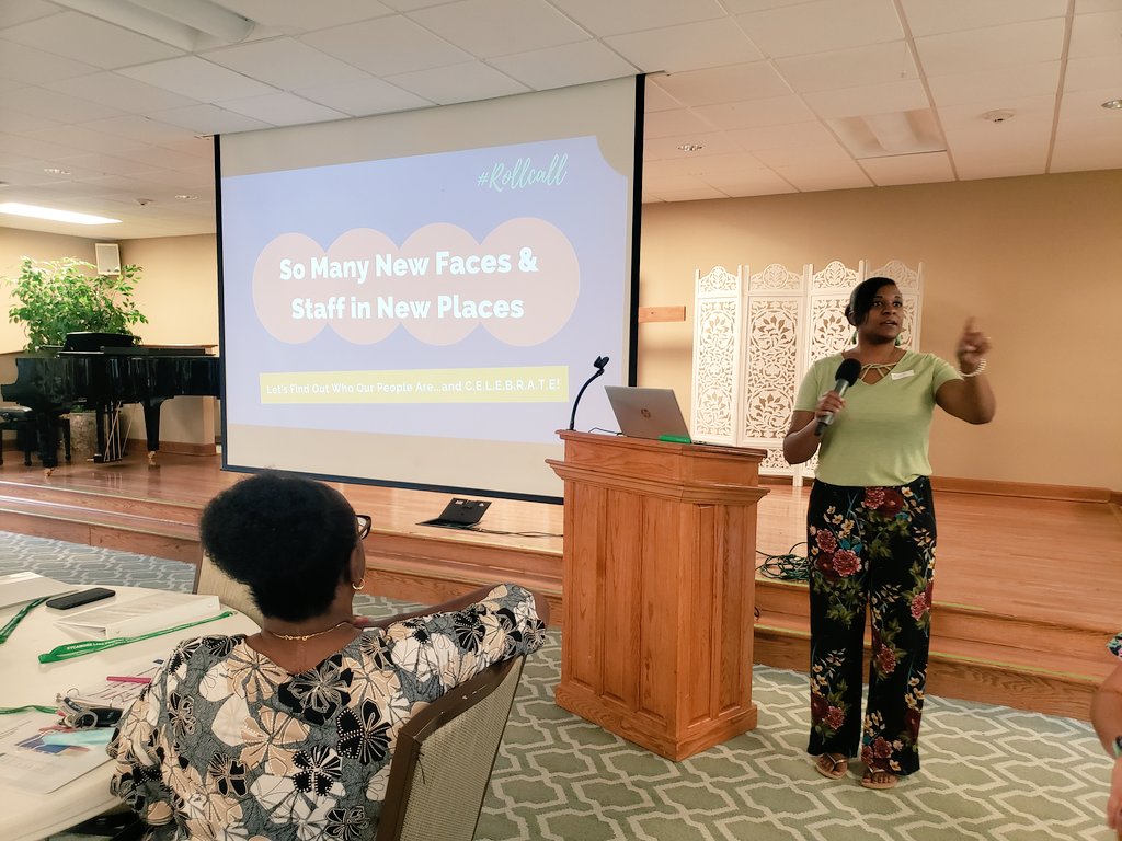 eharrell76's tweet photo. I ❤️ watching my leaders lead. It truly makes my heart sing! #growinggreatness #buildingcapacity #educationalleadership #dreambuilder https://t.co/tuFaxq3Ddo