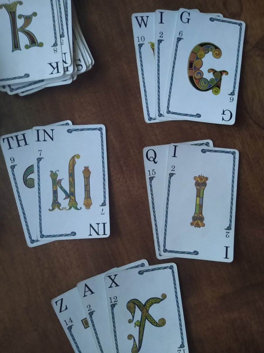 yoohootom's tweet photo. The winning hand!
#Quiddler
#worldseriesofquiddler https://t.co/LNz6Rc1Z4r
