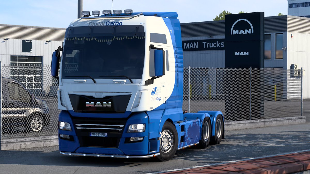 DigitalCargoVTC's tweet photo. Exciting news!

Introducing our new paintjobs for all Renault and Man trucks.

We are working towards getting our paintjob on all trucks for both Euro Truck Simulator 2 and American Truck Simulator in the future.

Apply today: https://t.co/fMKT2TEVos https://t.co/VSIk470fVh