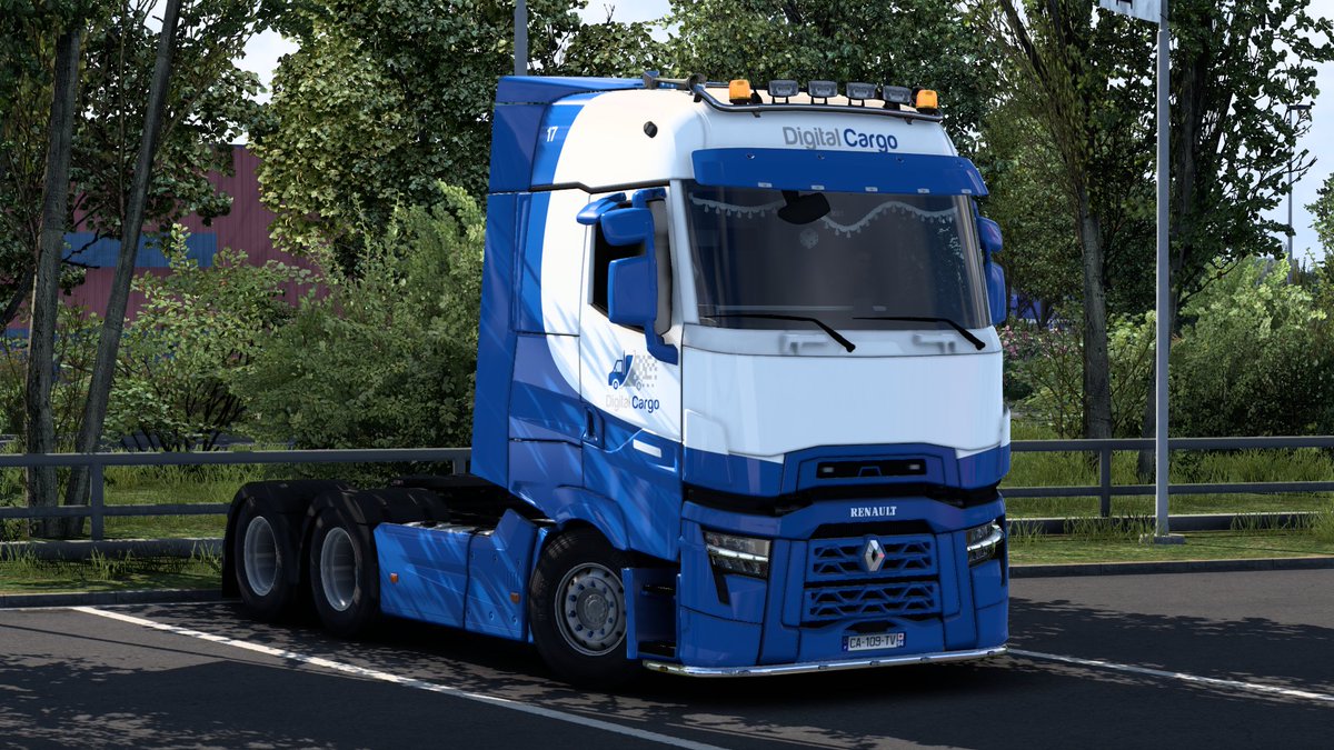 DigitalCargoVTC's tweet photo. Exciting news!

Introducing our new paintjobs for all Renault and Man trucks.

We are working towards getting our paintjob on all trucks for both Euro Truck Simulator 2 and American Truck Simulator in the future.

Apply today: https://t.co/fMKT2TEVos https://t.co/VSIk470fVh