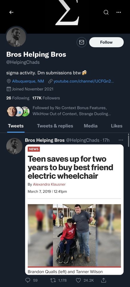 Extra Specific Accounts (NO LONGER ACTIVE) tweet media