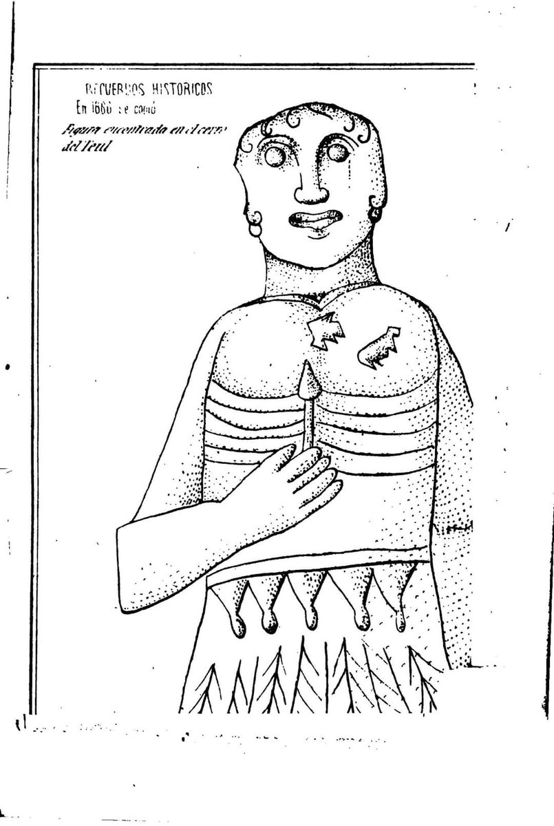 marfloreszavala's tweet photo. JESÚS GONZÁLEZ ORTEGA. 200 años
En 1866, durante una excavación en el cerro del Teul, encontraron «un pequeño ídolo de piedra»
González Ortega sabía referencias
En "Noticia... de Sánchez Román" (Gdl: Lit M. Pérez Lete, 1881).
#JGO200
#Teul #Valparaíso #Zacatecas #Tlaltenango https://t.co/d2xjfR6tjX