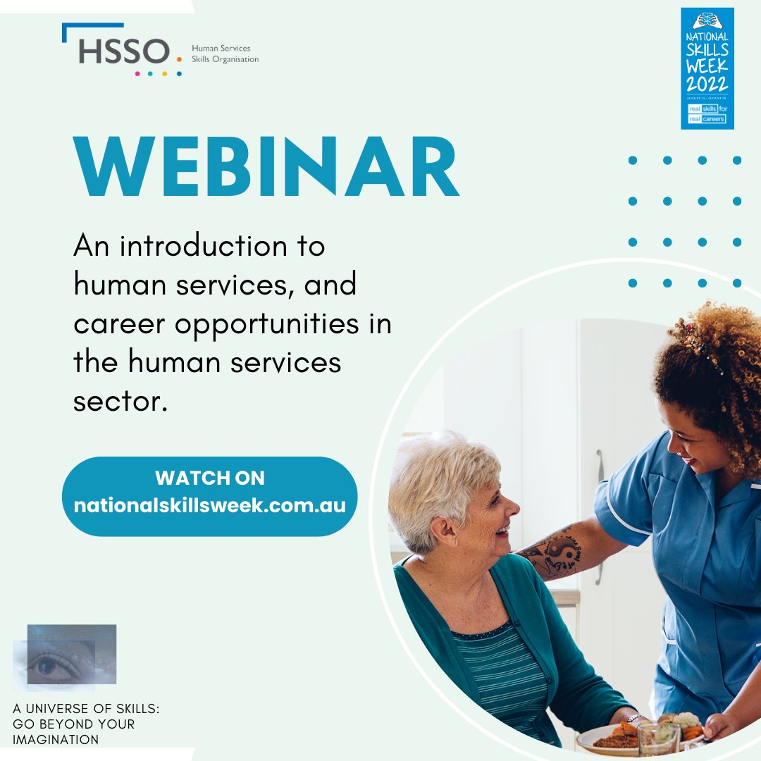 SkillsOne (@skillsone) on Twitter photo Check out the webinar with Jodi Schmidt, Chief Executive Officer at <a href="/HSSOAus/">Human Services Skills Organisation (HSSO)</a> and learn more about the Human Services sector here: bit.ly/3TcZQ8n
#nationalskillsweek #VET #careers #GoBeyondYourImagination Check out the webinar with Jodi Schmidt, Chief Executive Officer at <a href="/HSSOAus/">Human Services Skills Organisation (HSSO)</a> and learn more about the Human Services sector here: bit.ly/3TcZQ8n
#nationalskillsweek #VET #careers #GoBeyondYourImagination